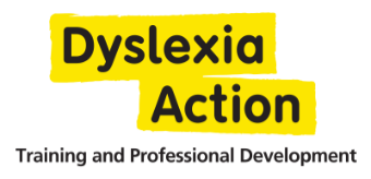 Dyslexia Action Training