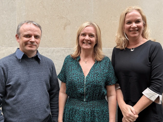 The three members of Real Group EOT Ltd